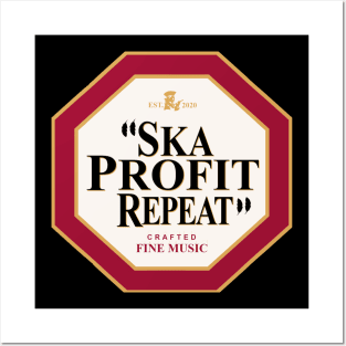 Ska Profit Repeat Beer Label Posters and Art